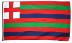 Drapeau Royaume-Uni red blue green Stripe Ensign 16e siècle