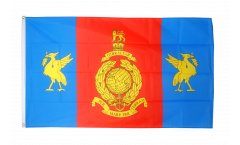 Drapeau Royaume-Uni Royal Marines Reserve Merseyside