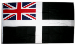 Drapeau Royaume-Uni St. Piran Cornwall Ensign