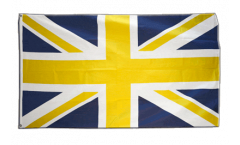 Drapeau Royaume-Uni Union Jack bleu jaune