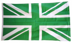 Drapeau Royaume-Uni Union Jack vert