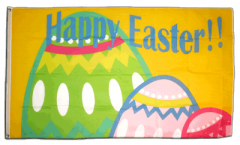 Drapeau Happy Easter Joyeuses Pâques