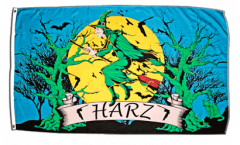 Drapeau Harz sorcière