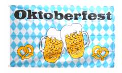 Drapeau Oktoberfest Bière et Bretzel