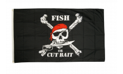 Drapeau Pirate Fish Cut or Bait