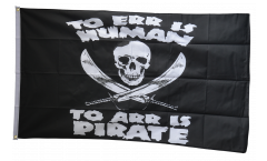 Drapeau Pirate To Err is Human, to Arr is Pirate