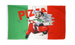 Drapeau Pizza Italie