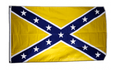 Drapeau confédéré USA Sudiste jaune