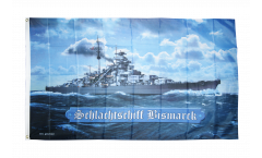 Drapeau Bismarck Cuirassé allemand