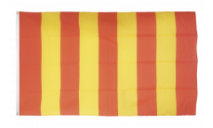 Drapeau Bande jaune-rouge