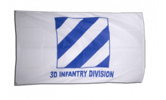 Drapeau USA Etats-Unis 3e division d'infanterie 3rd Infantry Division
