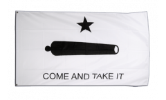 Drapeau USA Etats-Unis Come and take it Texas Revolution 1835