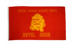 Drapeau USA Etats-Unis Devil Dogs