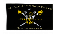 Drapeau USA Navy Chiefs - The Chosen few