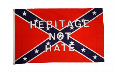 Drapeau confédéré USA Sudiste Heritage not Hate