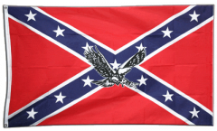 Drapeau confédéré USA Sudiste avec aigle