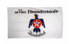 Drapeau USA Etats-Unis Thunderbirds US Air Force