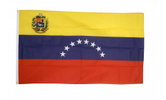 Drapeau Venezuela 8 Etoiles avec Blason