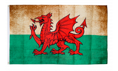 Drapeau Vintage Pays de Galles