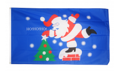 Drapeau Père Noël HoHoHo