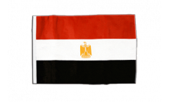 Drapeau Egypte avec ourlet