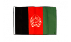 Drapeau Afghanistan avec ourlet