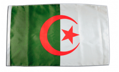 Drapeau Algerie avec ourlet