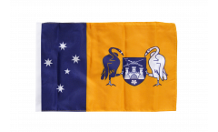 Drapeau Australie Territoire de la capitale australienne avec ourlet