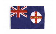 Drapeau Australie Nouvelle-Galles-du-Sud avec ourlet