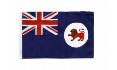 Drapeau Australie Tasmania avec ourlet
