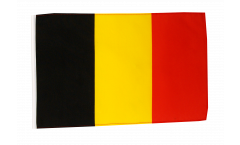 Drapeau Belgique avec ourlet