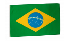 Drapeau Brésil avec ourlet