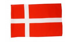 Drapeau Danemark avec ourlet