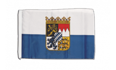 Drapeau Allemagne Bavière Dienstflagge avec ourlet
