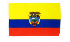 Drapeau Équateur avec ourlet