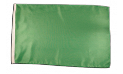 Drapeau Unicolore Vert avec ourlet