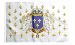 Drapeau France Royaume 987 - 1791 avec ourlet
