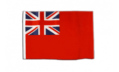 Drapeau Royaume-Uni Britannique pavillon marchand Red Ensign avec ourlet
