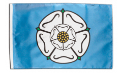 Drapeau Royaume-Uni Yorkshire avec ourlet