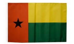 Drapeau Guinée-Bissau avec ourlet