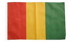 Drapeau Guinée avec ourlet