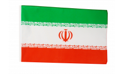 Drapeau Iran avec ourlet