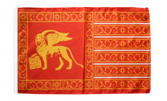 Drapeau Italie République de Venise 697-1797 avec ourlet