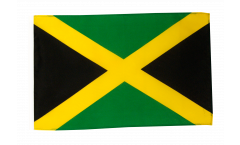 Drapeau Jamaïque avec ourlet
