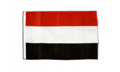 Drapeau Yémen avec ourlet