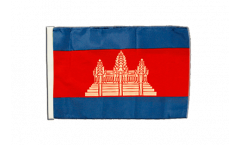 Drapeau Cambodge avec ourlet