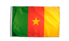 Drapeau Cameroun avec ourlet