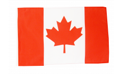 Drapeau Canada avec ourlet