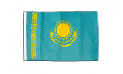 Drapeau Kazakhstan avec ourlet