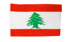 Drapeau Liban avec ourlet